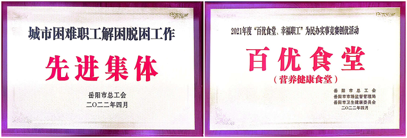 公司工會榮獲多項省級市級榮譽(yù)