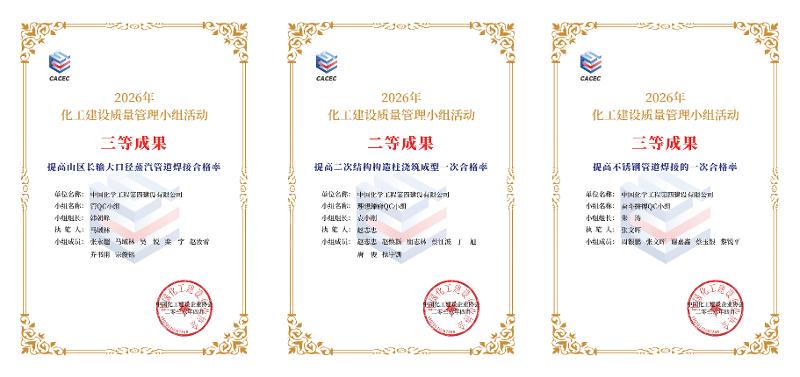 求索攻堅 敢為人先⑤ | 四化建多項技術成果獲行業表彰和國家專利