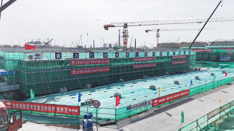 六比六創  實干爭先⑧ | 黃土地上的青春戰歌——四化建陜煤榆林項目青年突擊隊攻堅紀實