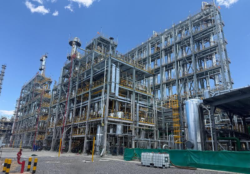 六比六創 實干爭先 | 四化建西部公司榆林國重高端化工技術孵化基地項目中交