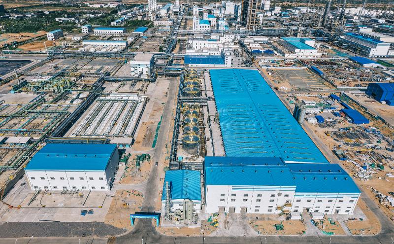 六比六創 實干爭先 | 四化建中煤榆林煤炭深加工項目回用水裝置順利中交