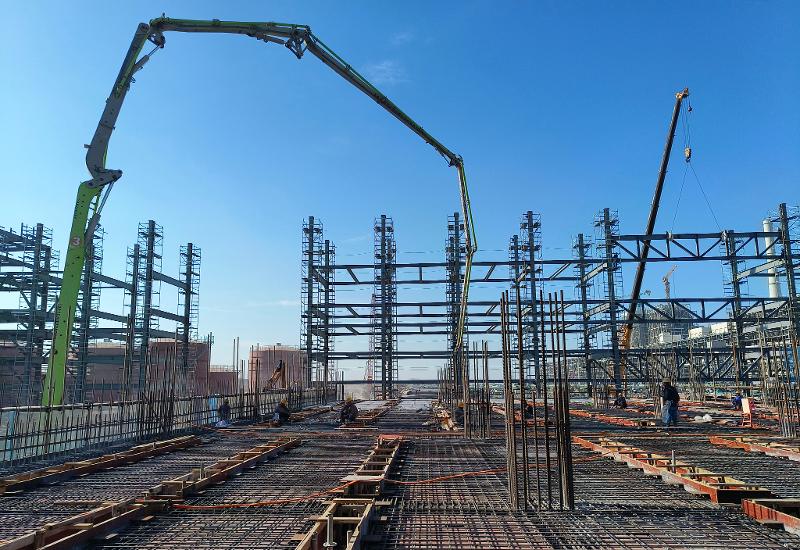 六比六創(chuàng) 實干爭先 | 四化建華東公司金塘新材料項目高溫攻堅紀實